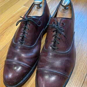 Men's Allen Edmonds Park Avenue Ox-Blood Leather Dress Shoes (10.5 D)